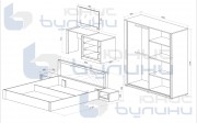 Спалня Арте 2026